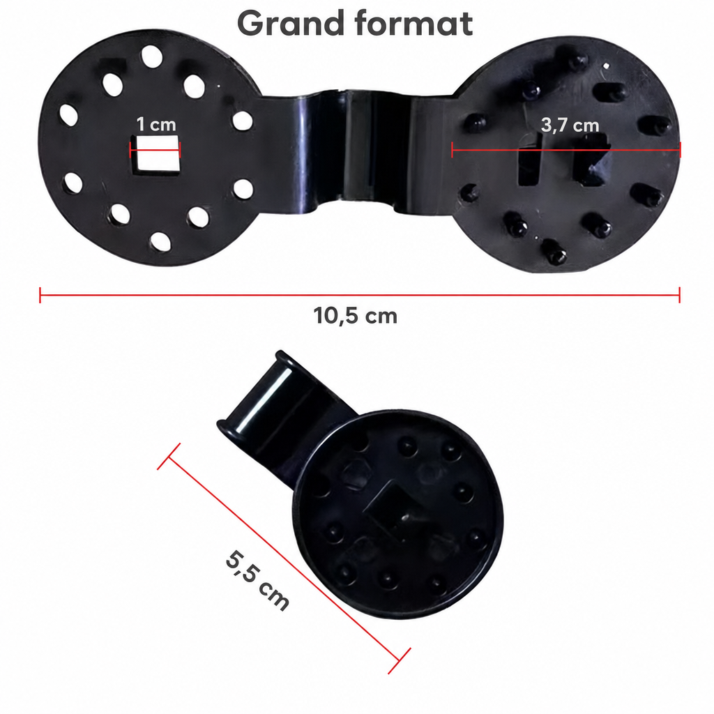 Clips de fixation pour grillage rigide — lot de 50 – Image 5
